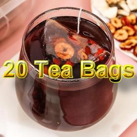 Ginseng Five Treasures Tea Kidney Tea,  Traditional Chinese Herbal Tea, Natural Organic Kidney Cleanse Detox Tea For Women & Men, 7 Precious Ingr (Option: 20TeaBags)